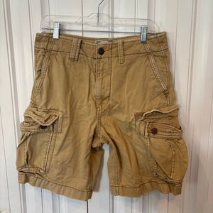 American Eagle Khaki Cargo Shorts Size‎ 30